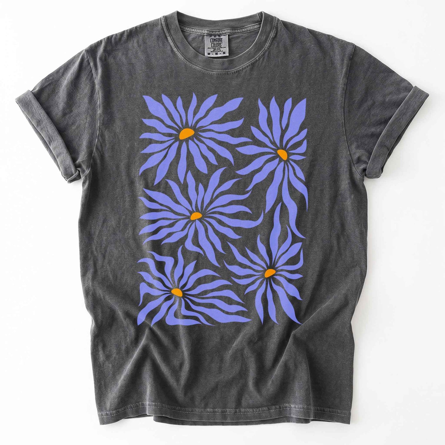 Abstract Matisse Floral Heavyweight T-Shirt