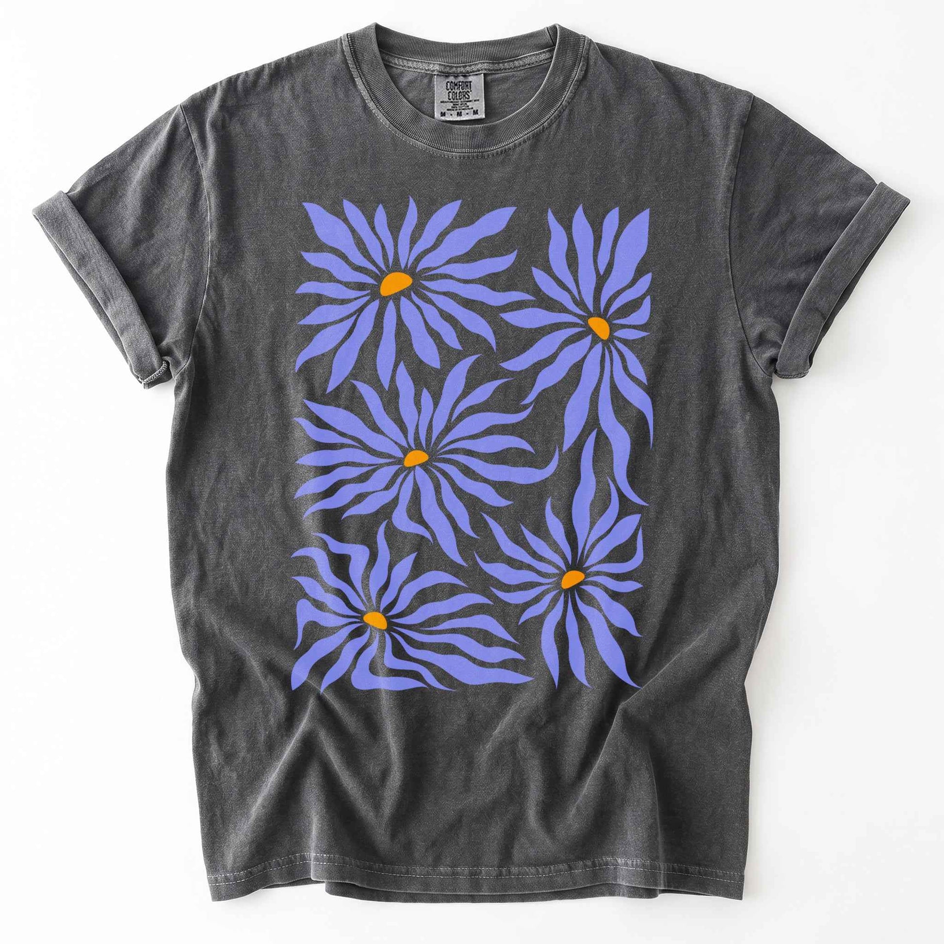 Abstract Matisse Floral Heavyweight T-Shirt