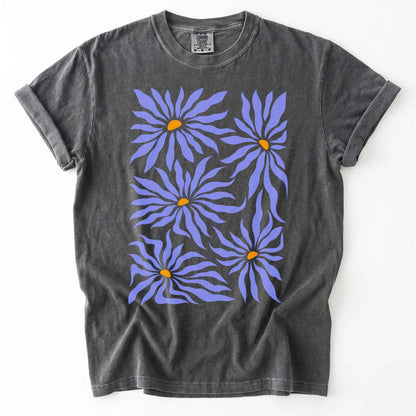 Abstract Matisse Floral Heavyweight T-Shirt
