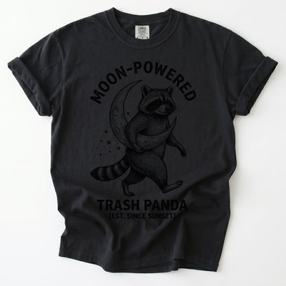 Moon-Powered Trash Panda Vintage Washed T-Shirt