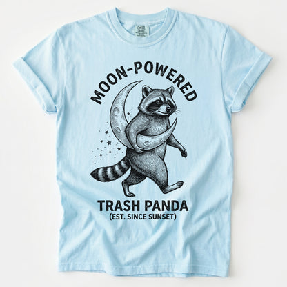 Moon-Powered Trash Panda Vintage Washed T-Shirt