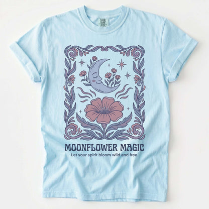 Moonflower Magic Vintage Washed T-Shirt