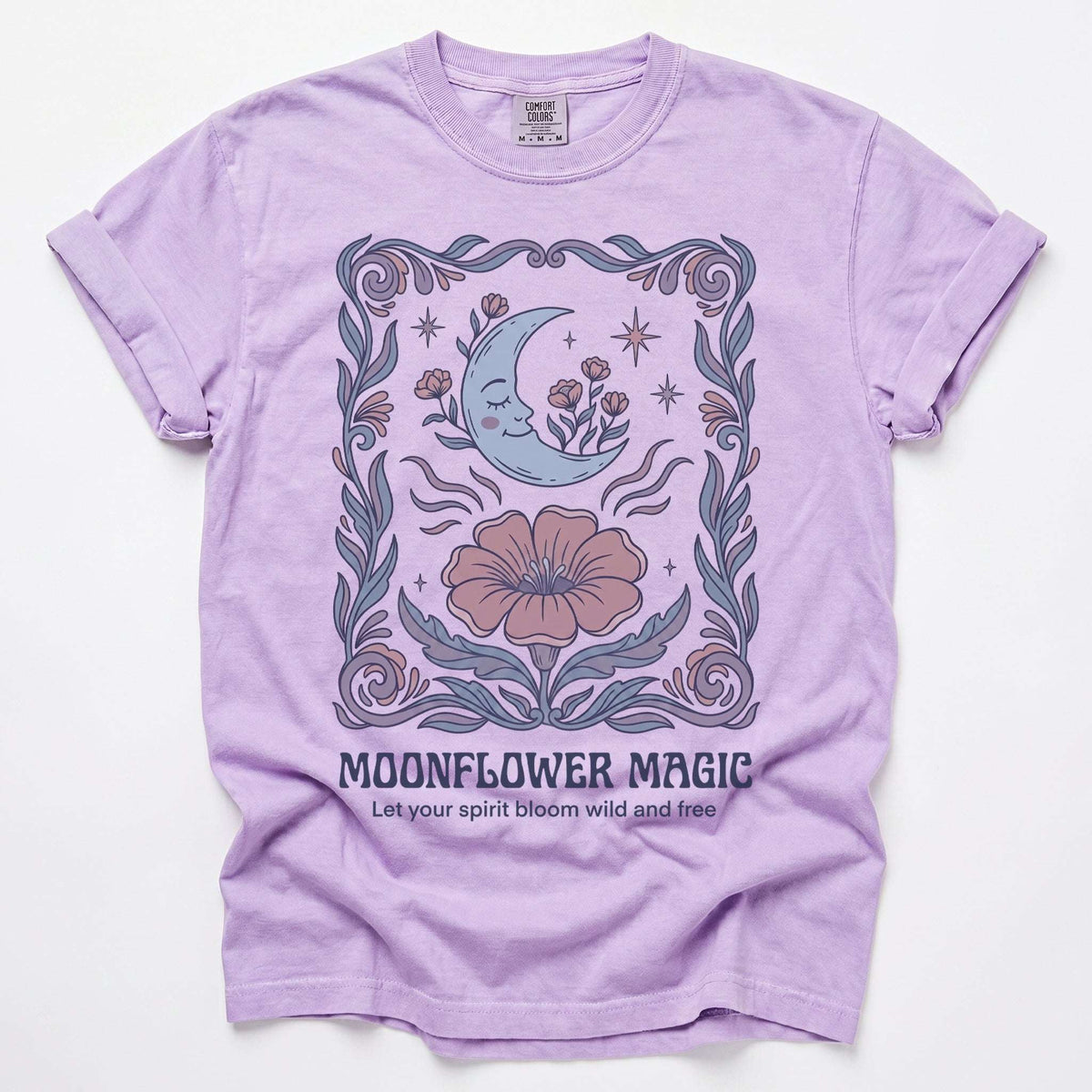 Moonflower Magic Vintage Washed T-Shirt