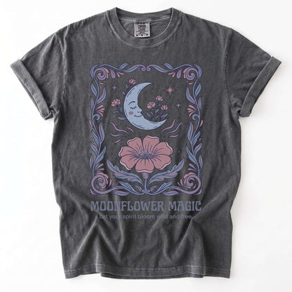 Moonflower Magic Vintage Washed T-Shirt