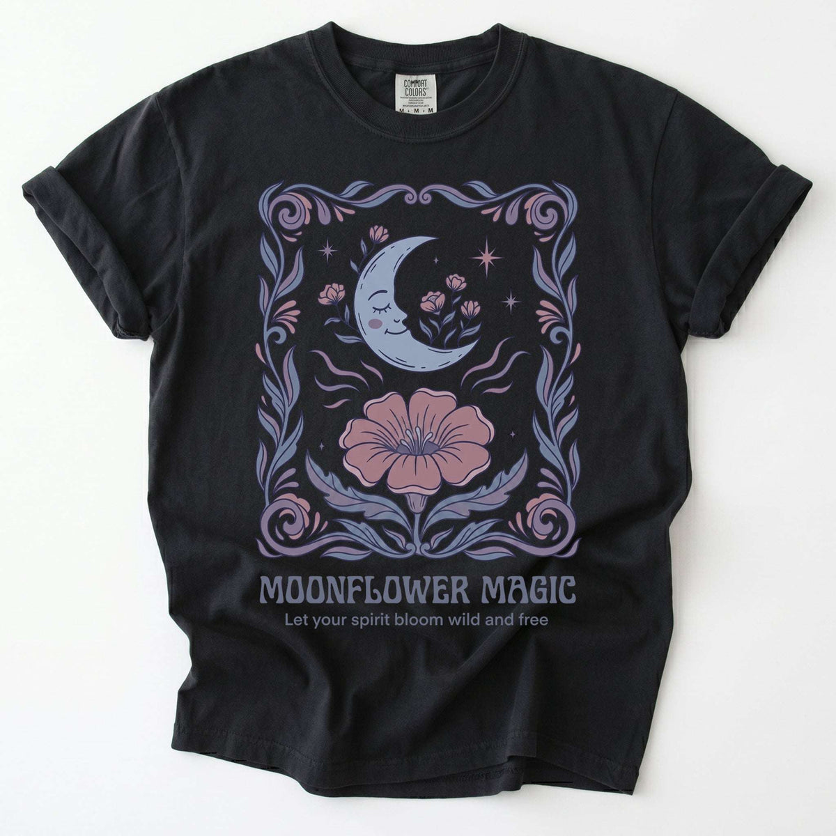 Moonflower Magic Vintage Washed T-Shirt