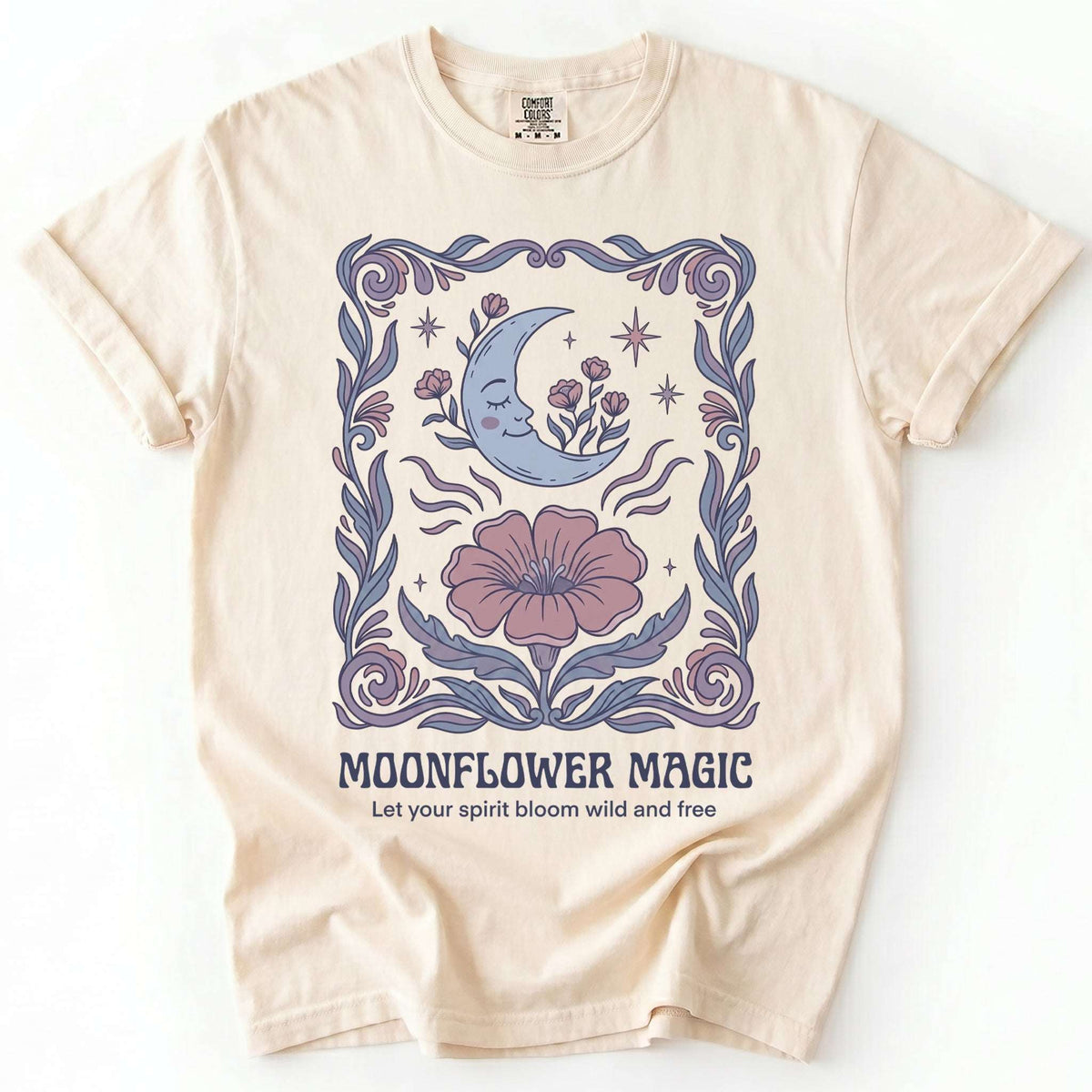 Moonflower Magic Vintage Washed T-Shirt