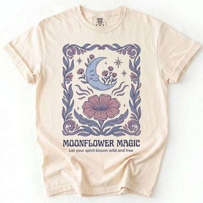 Moonflower Magic Vintage Washed T-Shirt