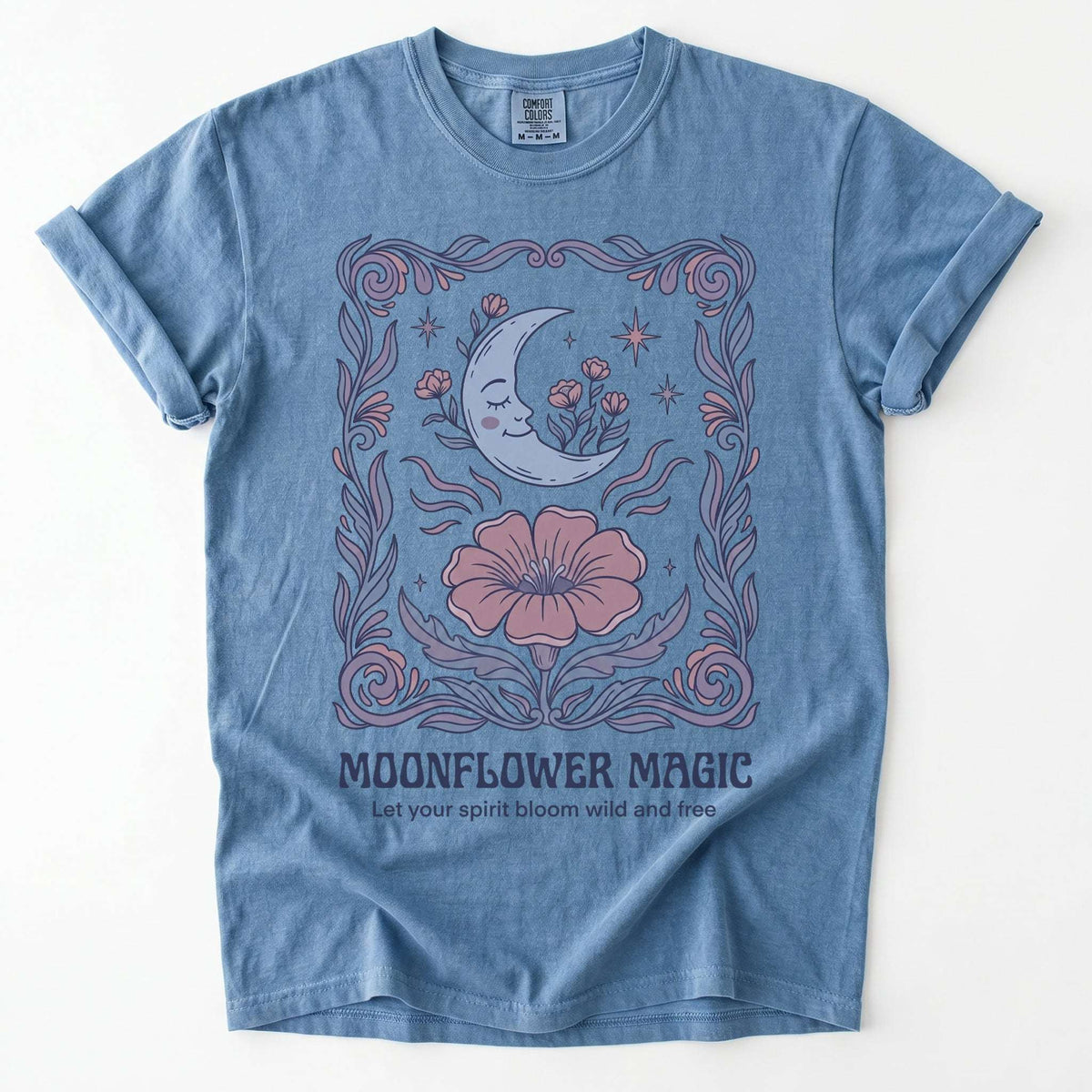 Moonflower Magic Vintage Washed T-Shirt