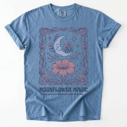 Moonflower Magic Vintage Washed T-Shirt
