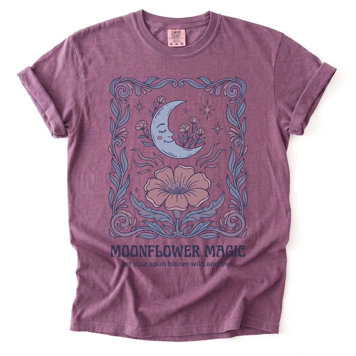 Moonflower Magic Vintage Washed T-Shirt