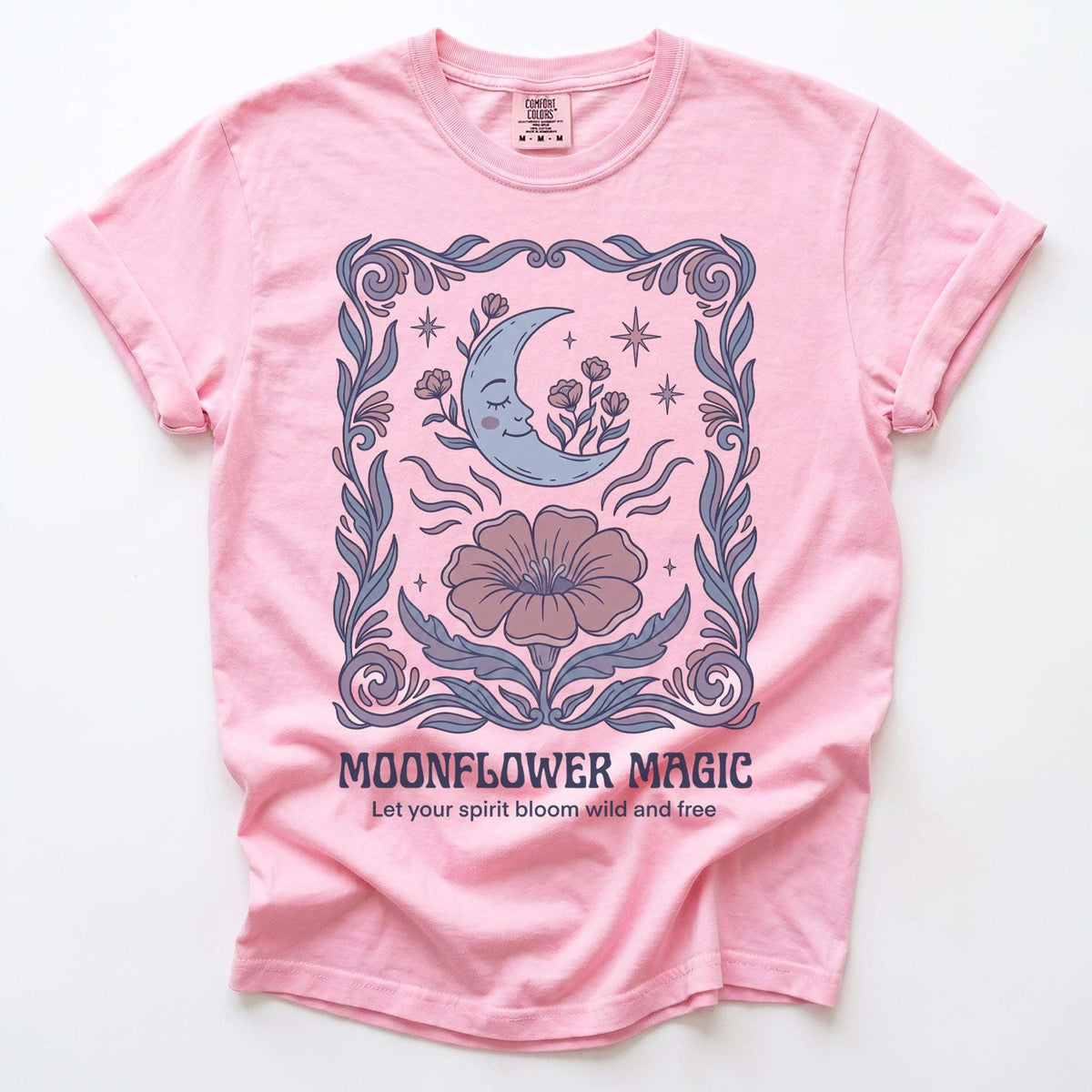 Moonflower Magic Vintage Washed T-Shirt