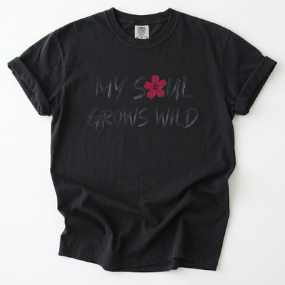 My Soul Grows Wild Vintage Washed T-Shirt