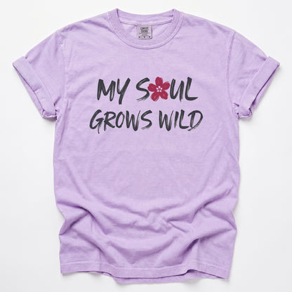 My Soul Grows Wild Vintage Washed T-Shirt
