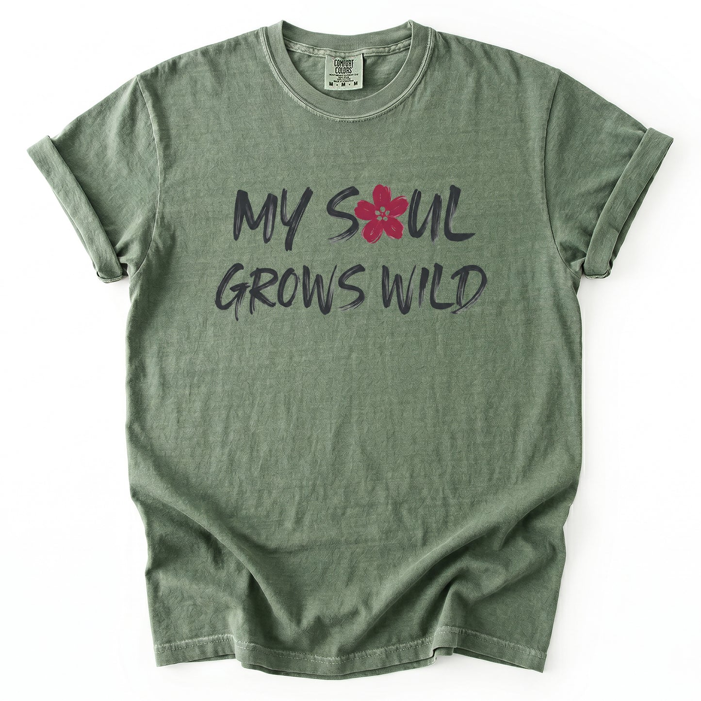 My Soul Grows Wild Vintage Washed T-Shirt