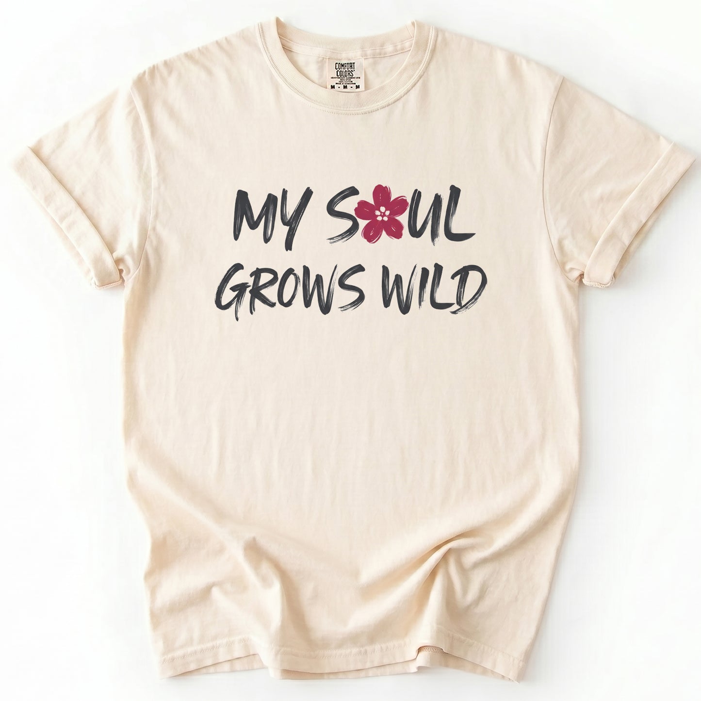 My Soul Grows Wild Vintage Washed T-Shirt