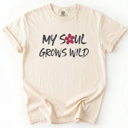 My Soul Grows Wild Vintage Washed T-Shirt