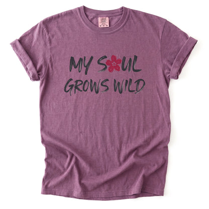 My Soul Grows Wild Vintage Washed T-Shirt