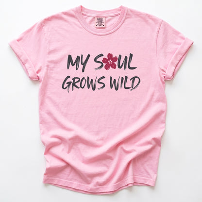 My Soul Grows Wild Vintage Washed T-Shirt