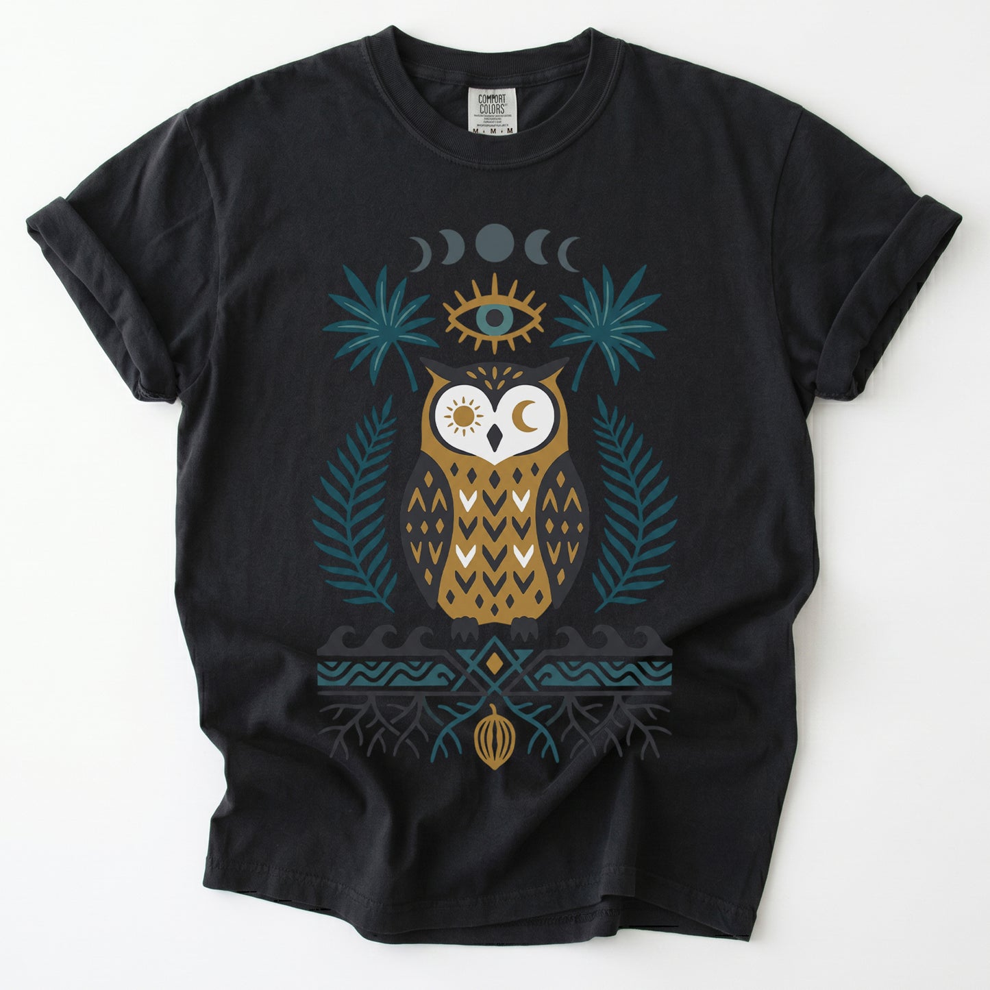 Mystic Owl Vintage Washed T-Shirt