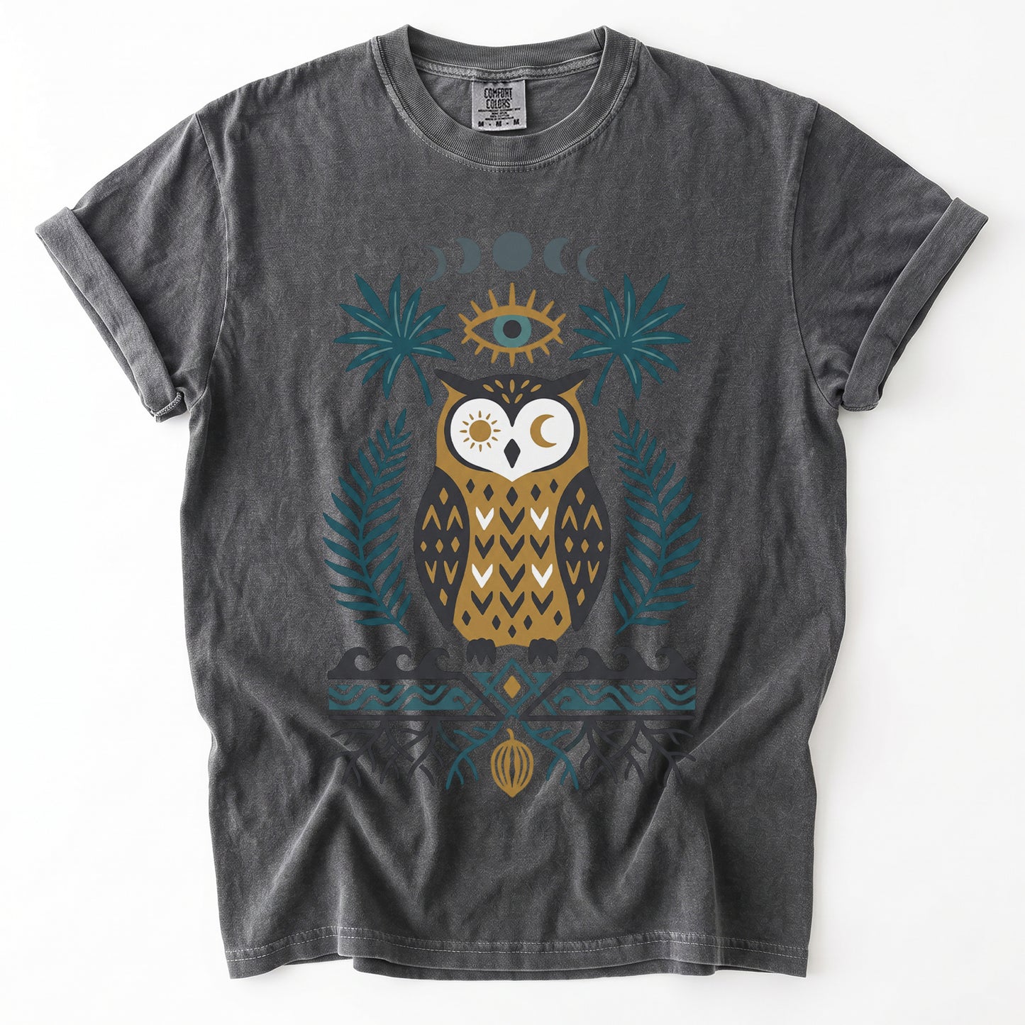 Mystic Owl Vintage Washed T-Shirt