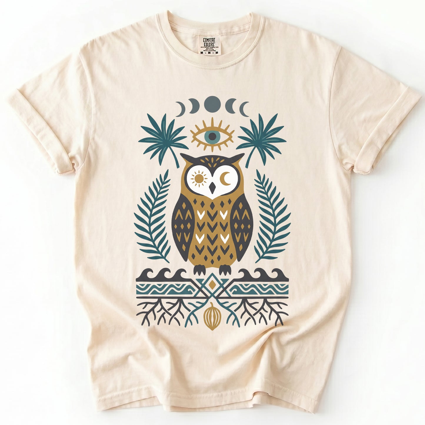 Mystic Owl Vintage Washed T-Shirt