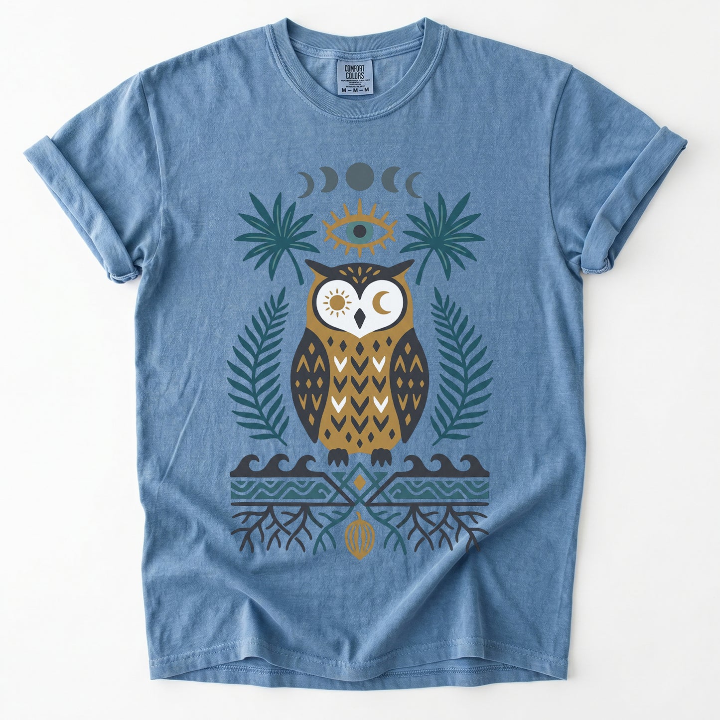 Mystic Owl Vintage Washed T-Shirt