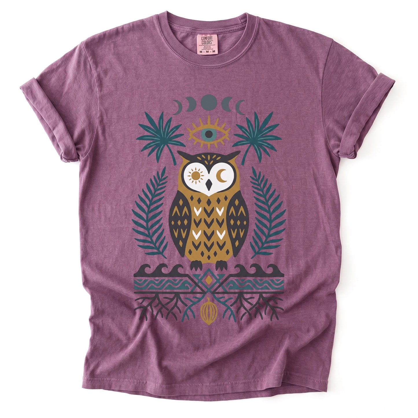 Mystic Owl Vintage Washed T-Shirt