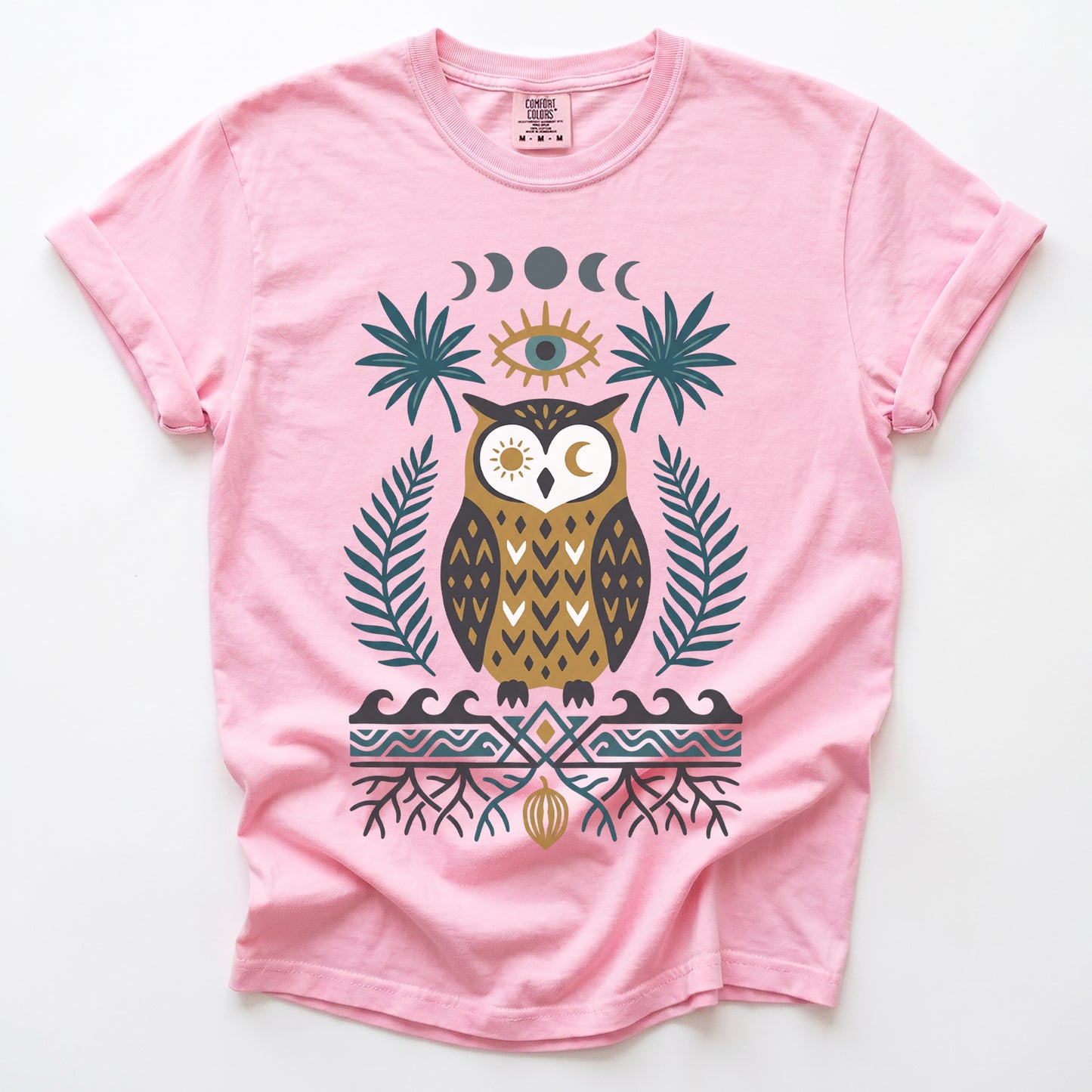 Mystic Owl Vintage Washed T-Shirt