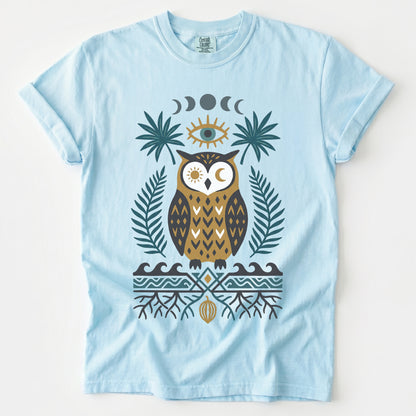 Mystic Owl Vintage Washed T-Shirt