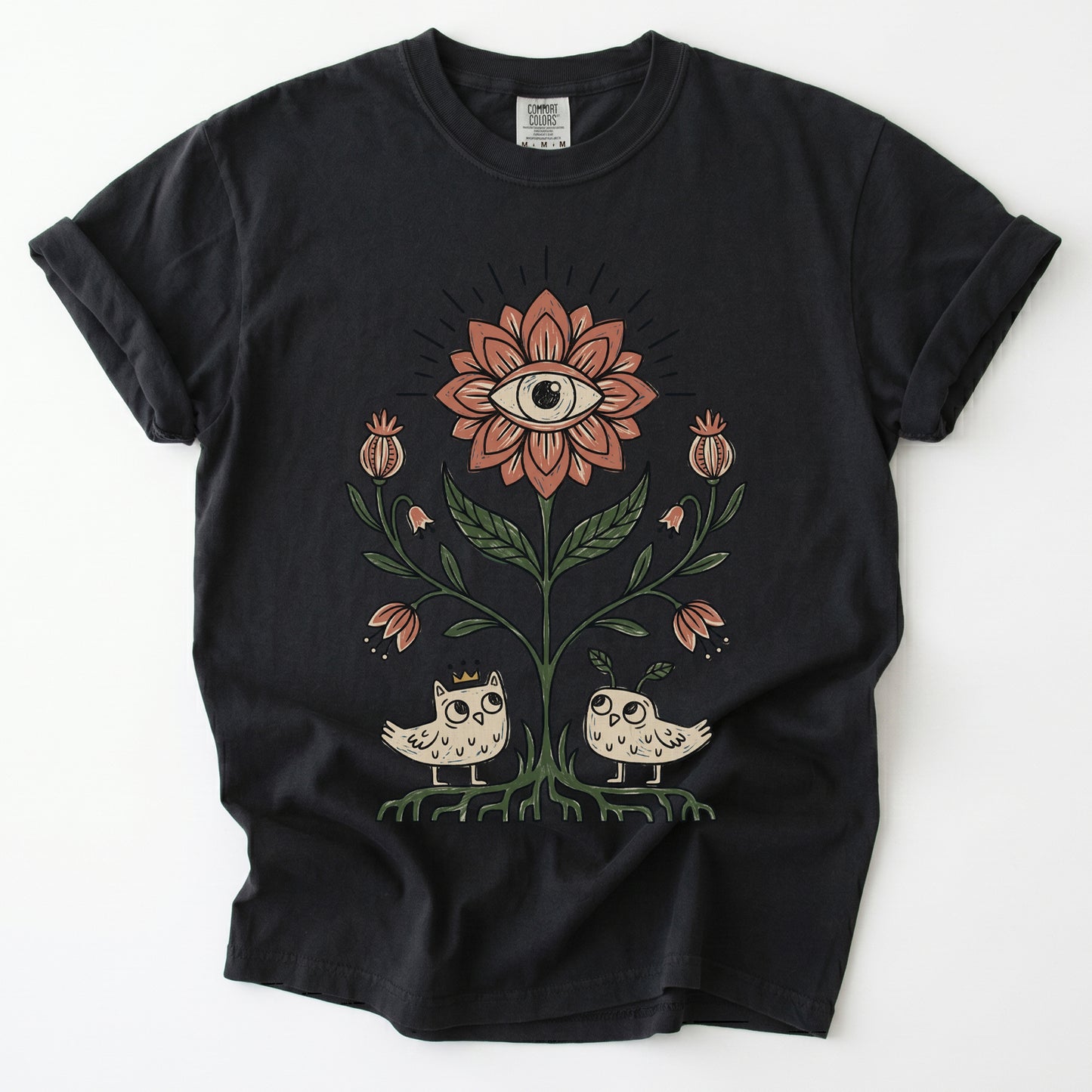 Mystical Eye Blossom Vintage Washed T-Shirt
