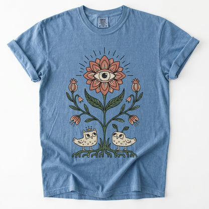 Mystical Eye Blossom Vintage Washed T-Shirt