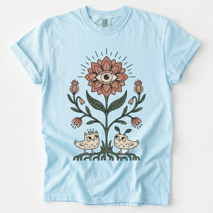 Mystical Eye Blossom Vintage Washed T-Shirt