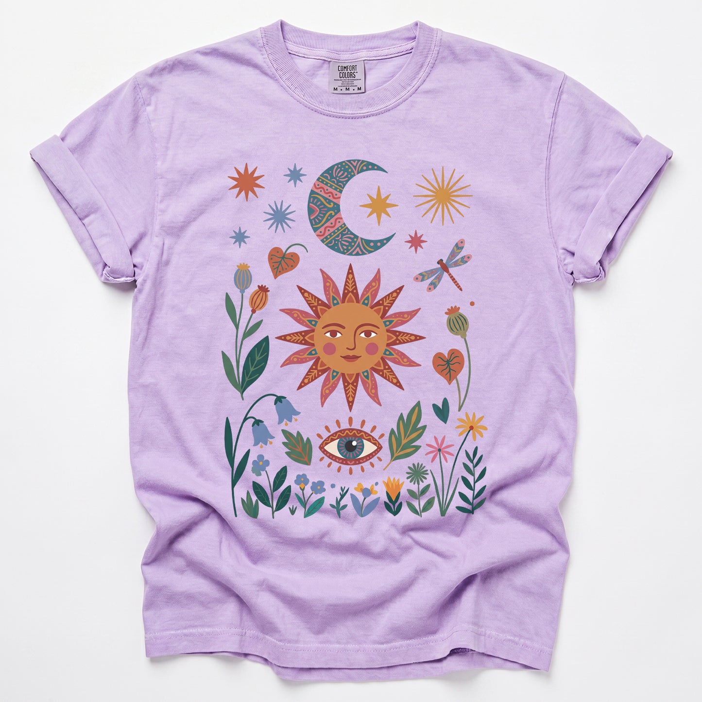 Mystical Garden Vintage Washed T-Shirt