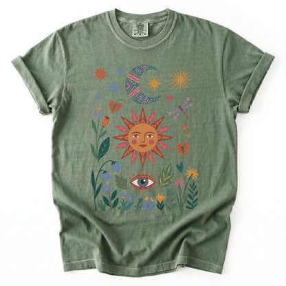 Mystical Garden Vintage Washed T-Shirt