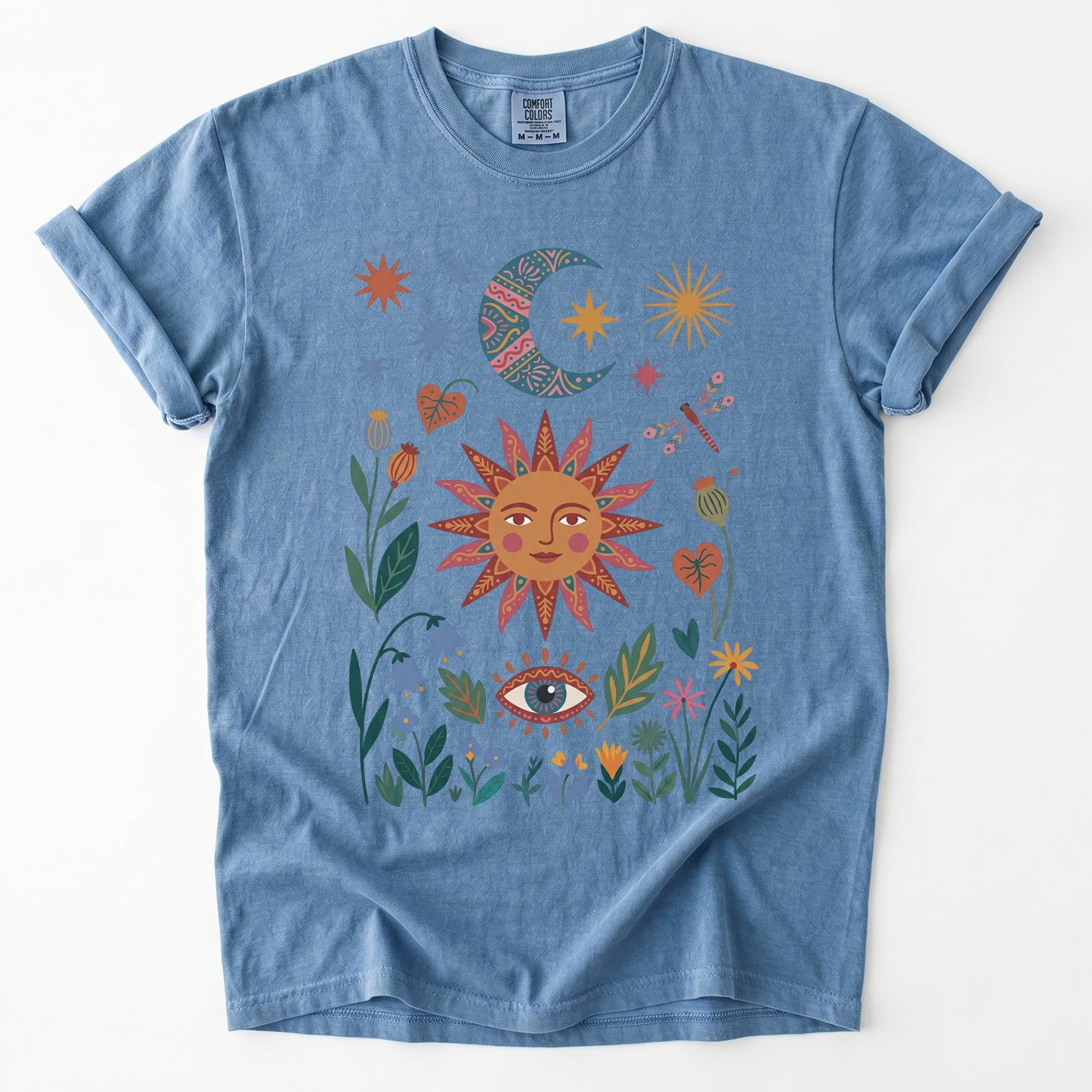 Mystical Garden Vintage Washed T-Shirt