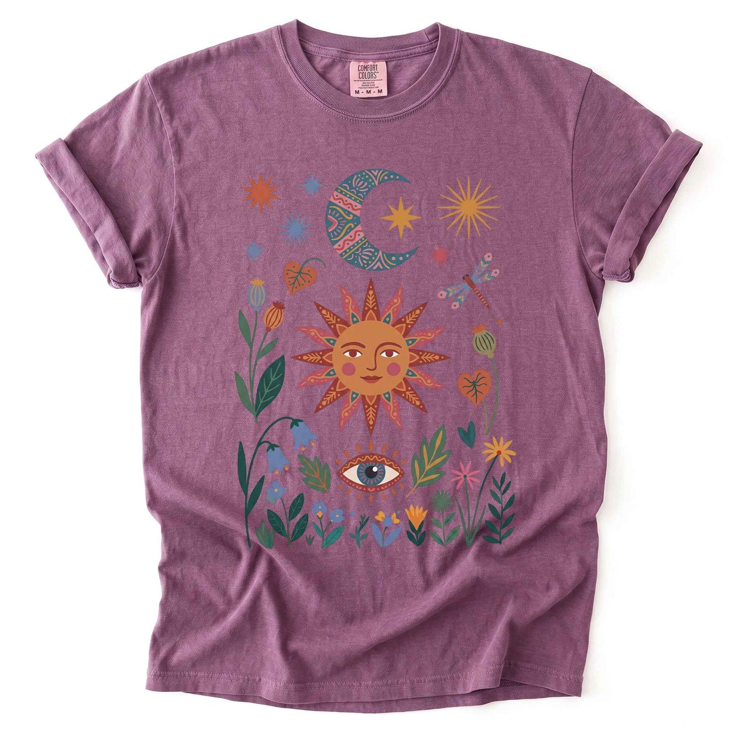 Mystical Garden Vintage Washed T-Shirt