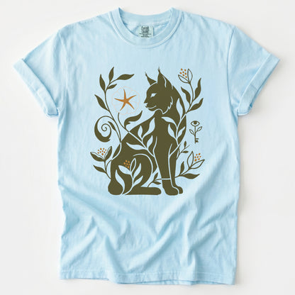 Mystical Wildcat Vintage Washed T-Shirt