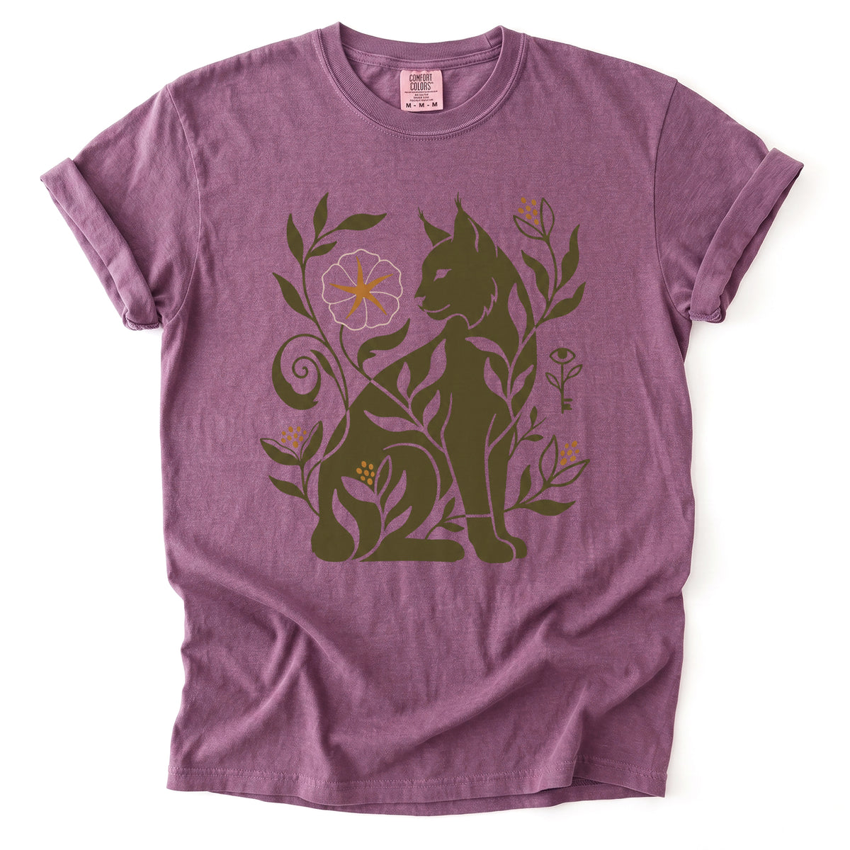 Mystical Wildcat Vintage Washed T-Shirt