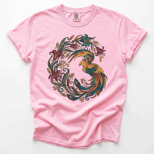 Mythical Phoenix Vintage Washed T-Shirt