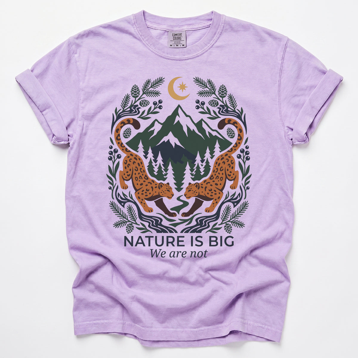 Nature Is Big Vintage Washed T-Shirt