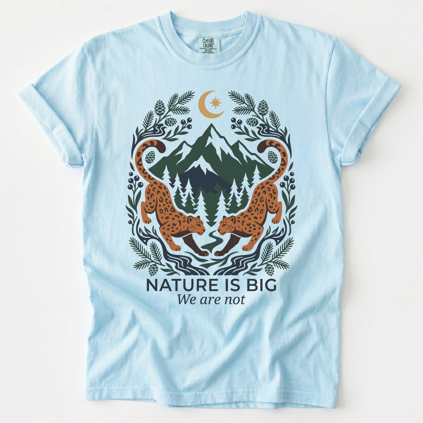 Nature Is Big Vintage Washed T-Shirt