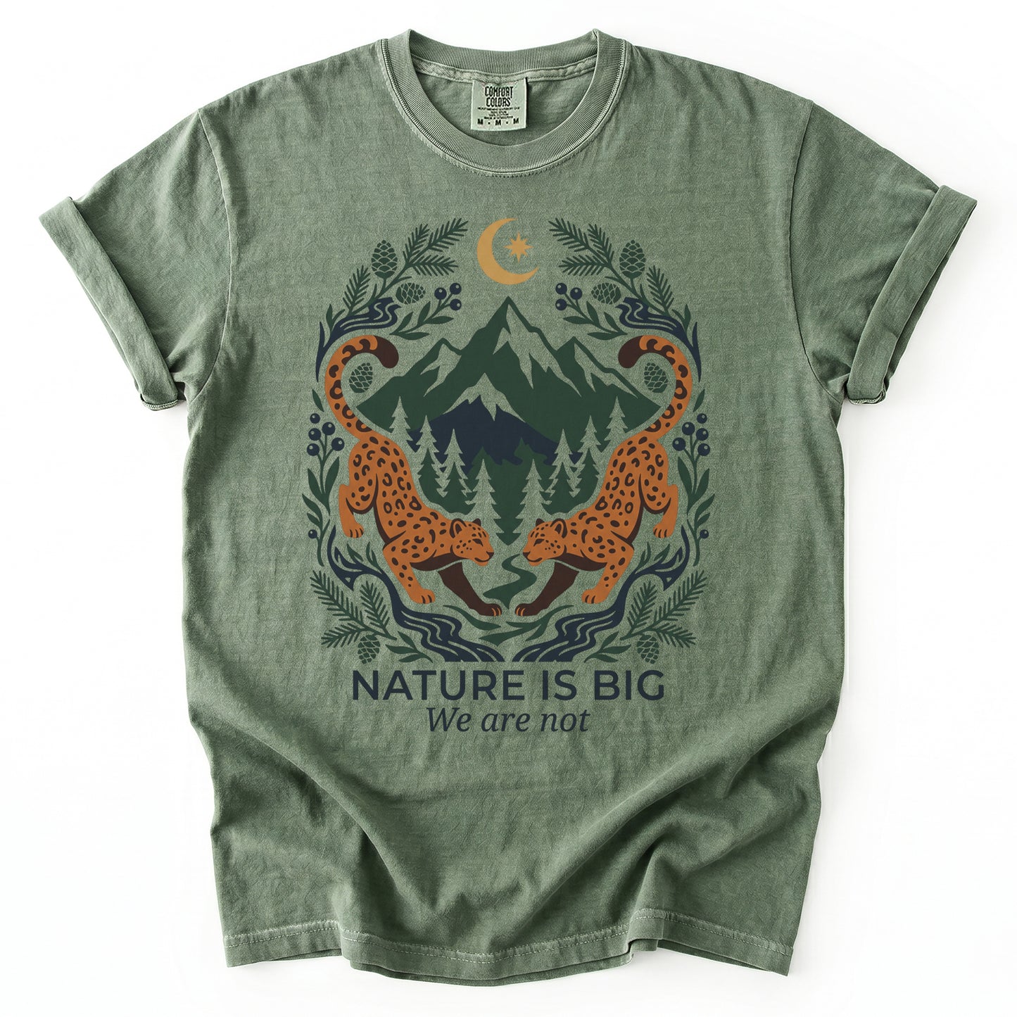 Nature Is Big Vintage Washed T-Shirt