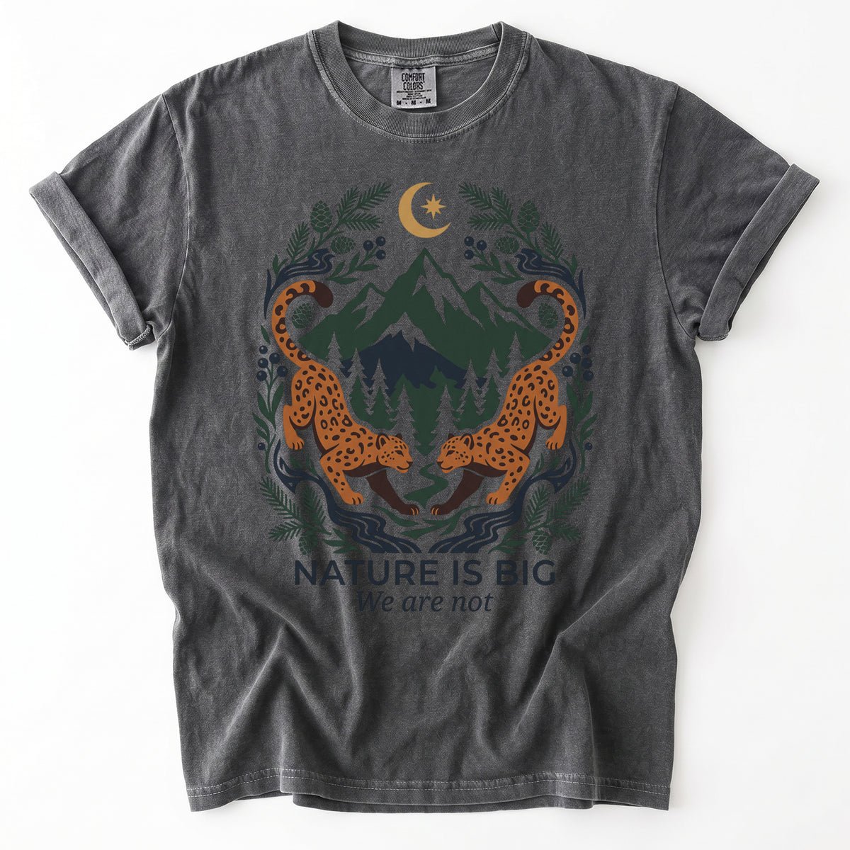 Nature Is Big Vintage Washed T-Shirt