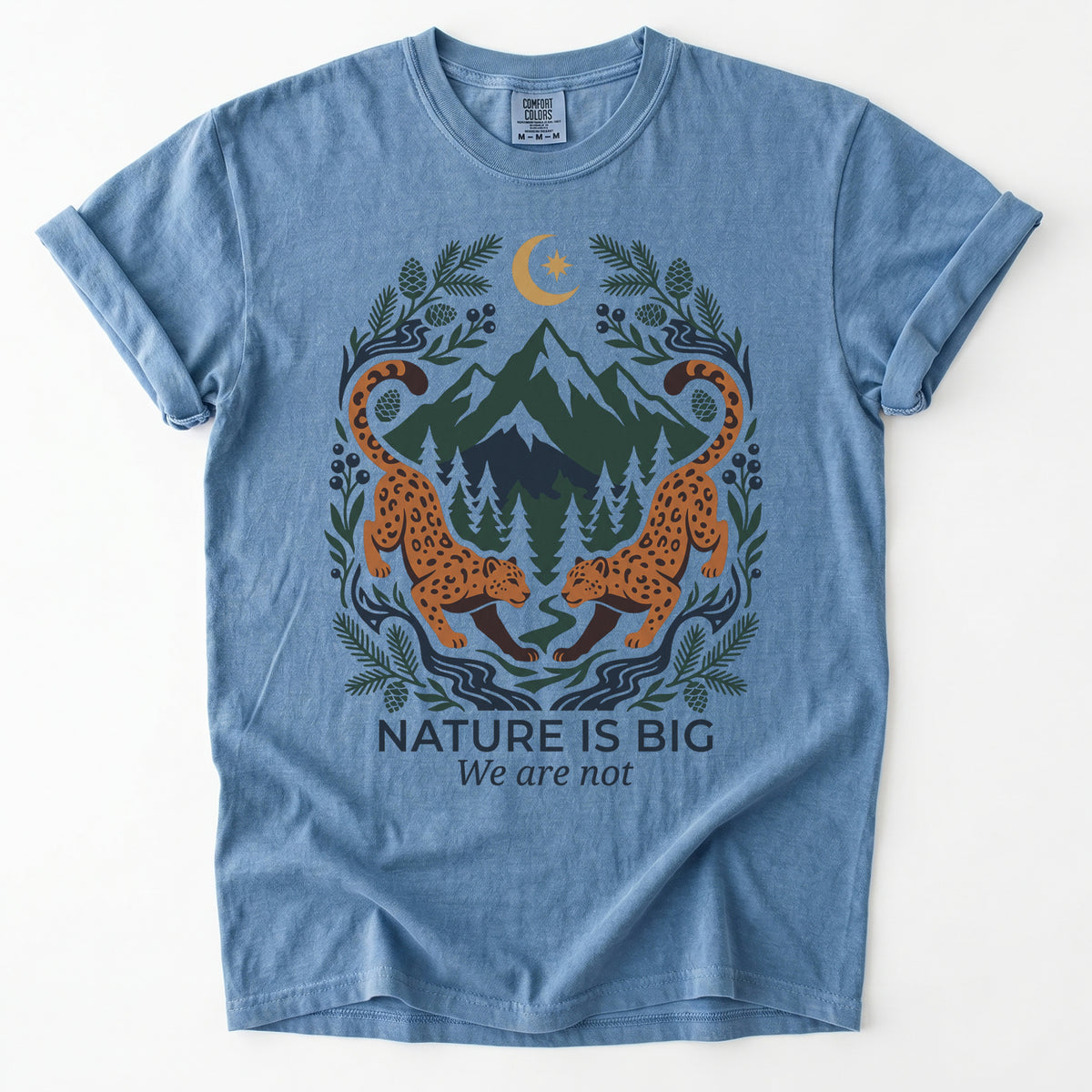 Nature Is Big Vintage Washed T-Shirt