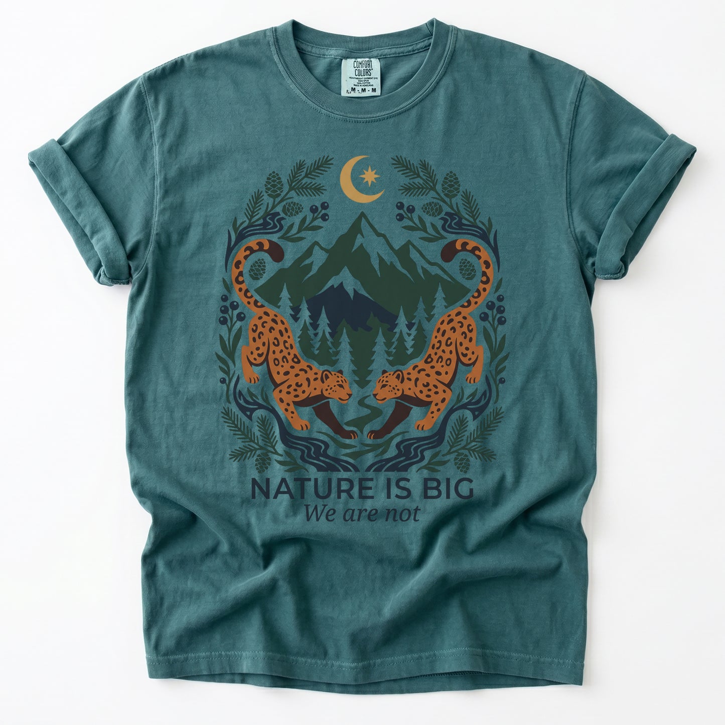 Nature Is Big Vintage Washed T-Shirt