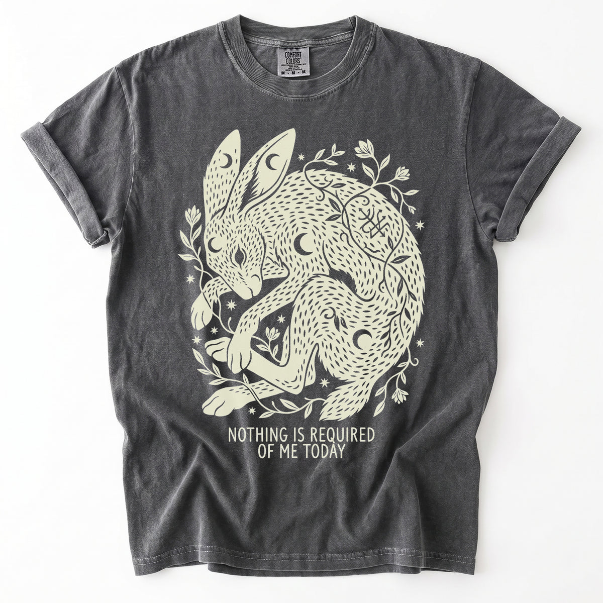 Nothing Is Required Of Me Today Vintage Washed T-Shirt