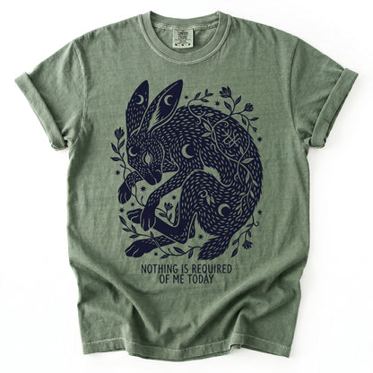 Nothing Is Required Of Me Today Vintage Washed T-Shirt