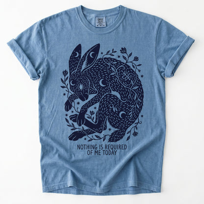 Nothing Is Required Of Me Today Vintage Washed T-Shirt