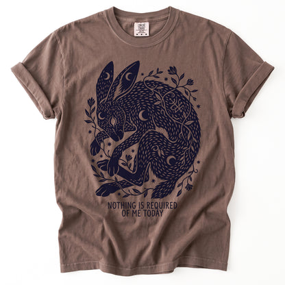 Nothing Is Required Of Me Today Vintage Washed T-Shirt