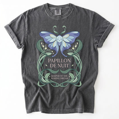 Papillon De Nuit Moth Vintage Washed T-Shirt